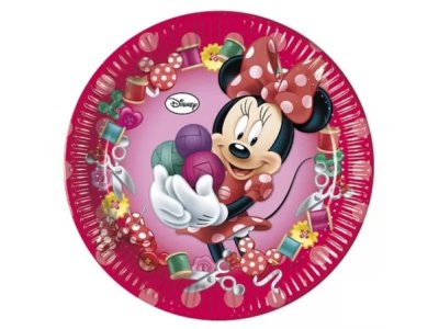 Minnie Mouse sada papierových tanierov