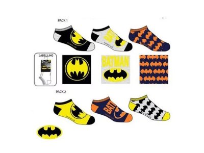 Batman členkové ponožky