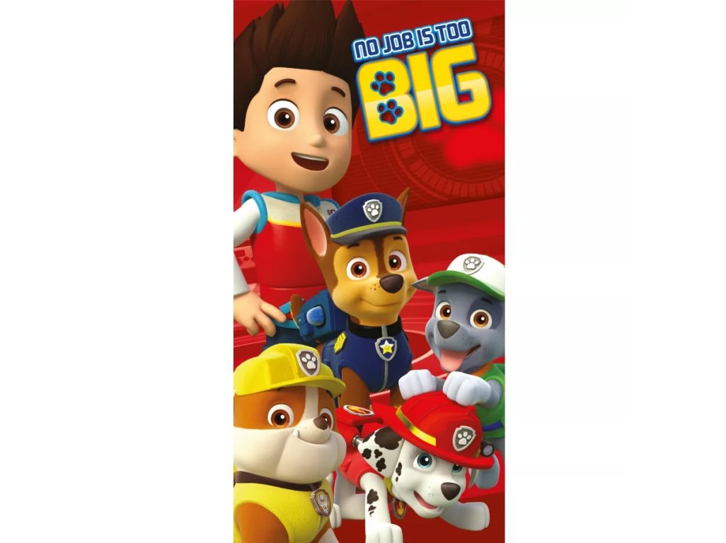 Paw Patrol bavlnená  osuška