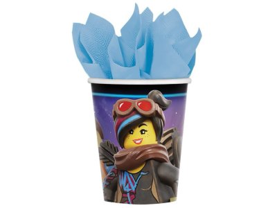 Lego Movie sada papierových pohárov