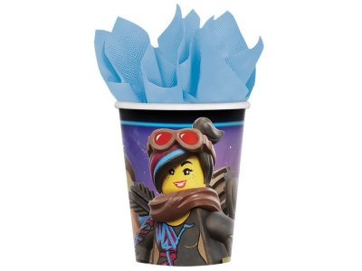 Lego Movie sada papierových pohárov