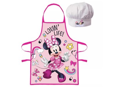 Minnie Mouse kuchárska zástera