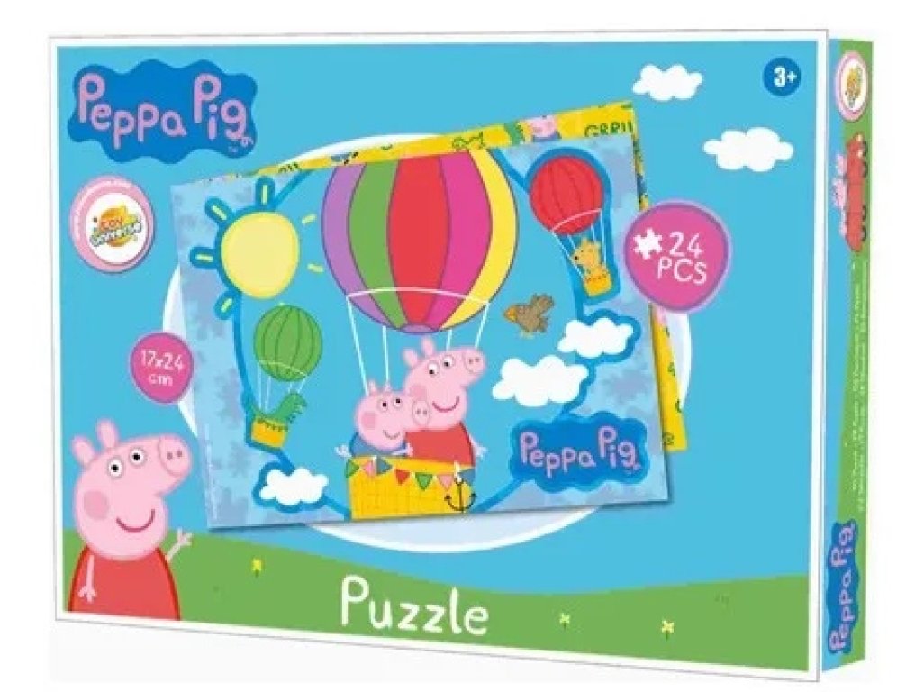 Peppa Pig puzzle - skladačka