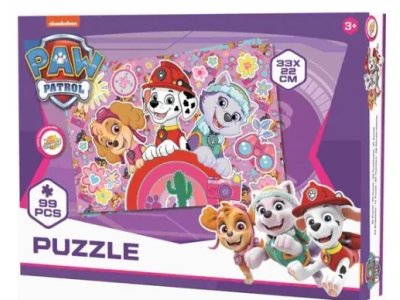 Paw patrol puzzle - skladačka