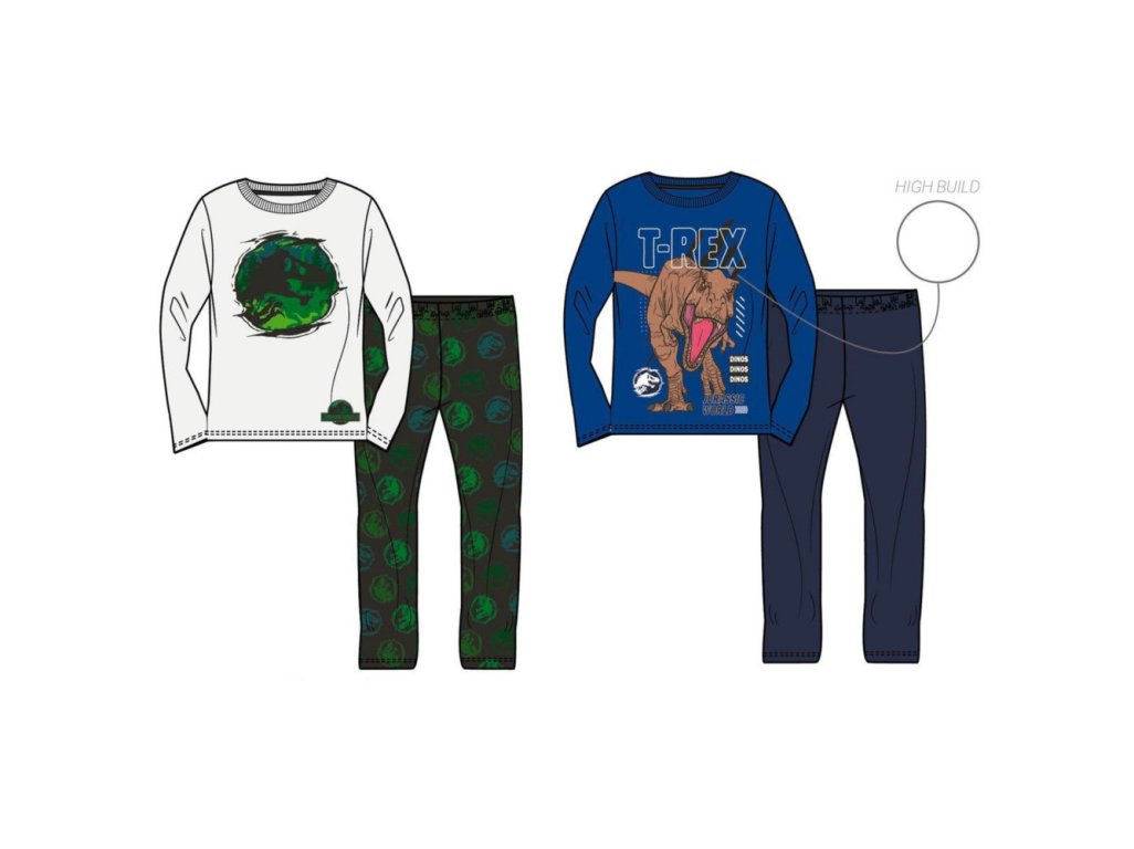 Jurassic World dlhé pyžamo