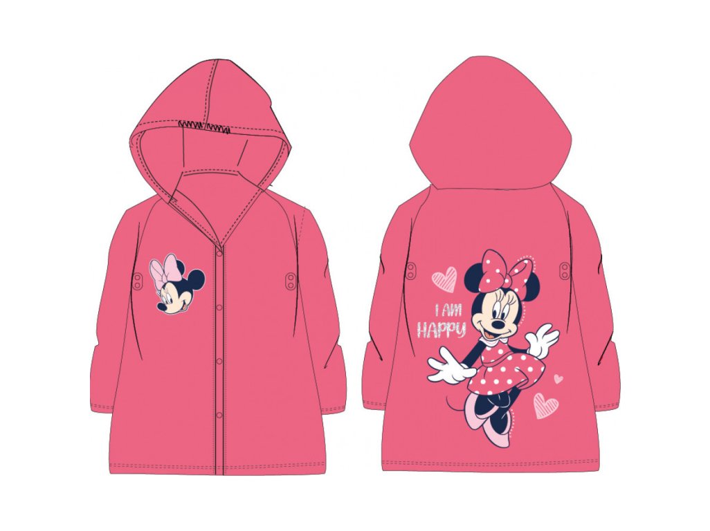 Minnie Mouse pršiplášť