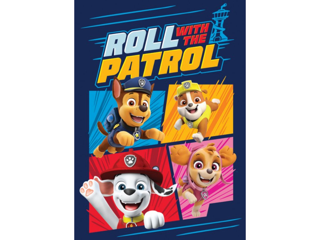 Paw Patrol fleesová deka