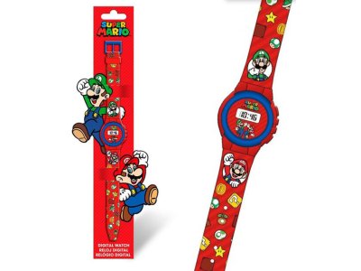 Super Mario digitálne hodinky