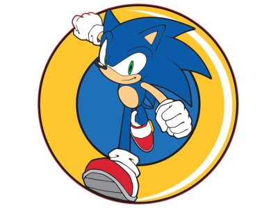 Sonic tvarovaný vankúš