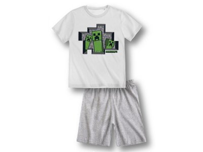 Minecraft krátke pyžamo