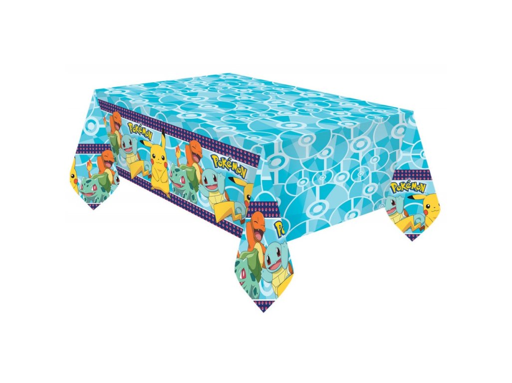 Pokémon plastový obrus