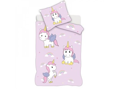 Unicorn bavlnené obliečky