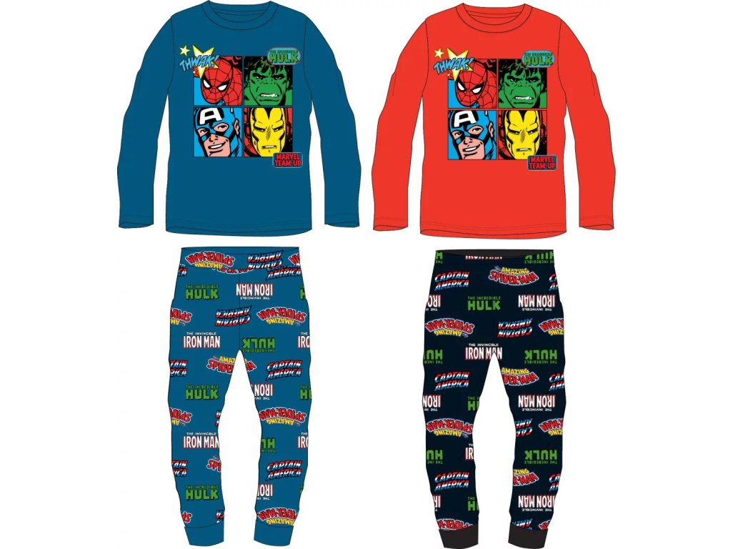 Avengers dlhé pyžamo