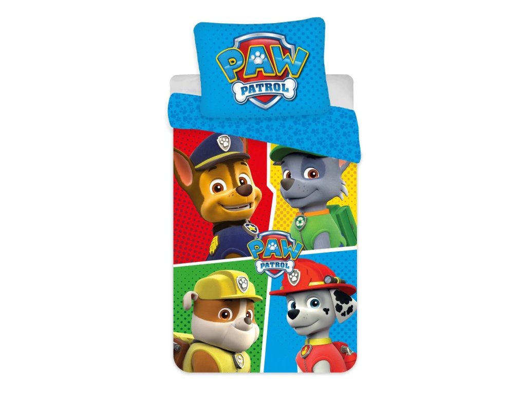 Paw Patrol bavlnené obliečky