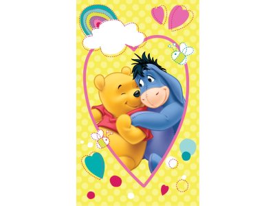 Macko Pooh bavlnený uterák