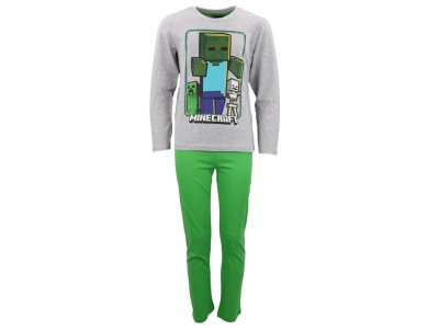 Minecraft chlapčenské pyžamo