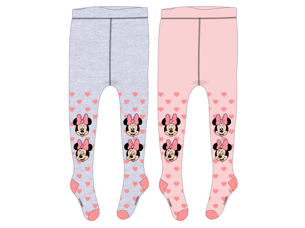 Minnie Mouse dievčenské pančuchy