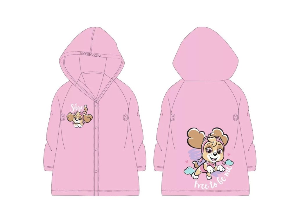 Paw Patrol dievčenský pršiplášť