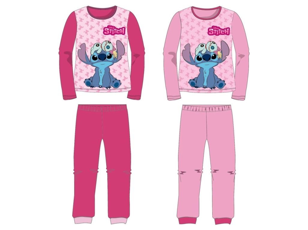 Stitch dievčenské dlhé pyžamo