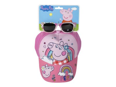 Peppa Pig dievčenská šiltovka s okuliarmi