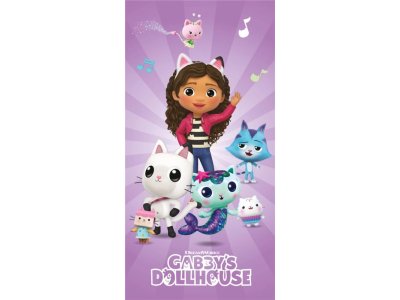 Gabby´s Dollhouse bavlnená osuška