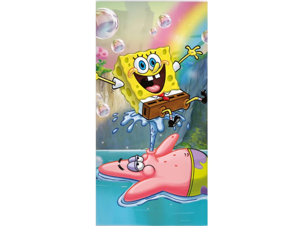 Spongebob bavlnená osuška