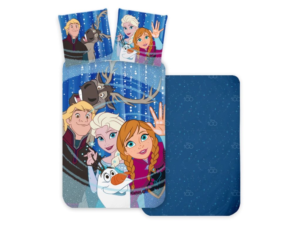 Frozen bavlnené obliečky