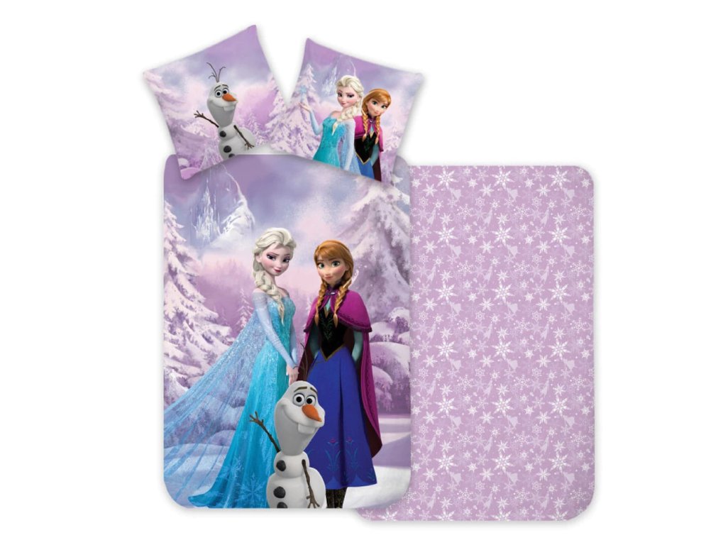 Frozen bavlnené obliečky