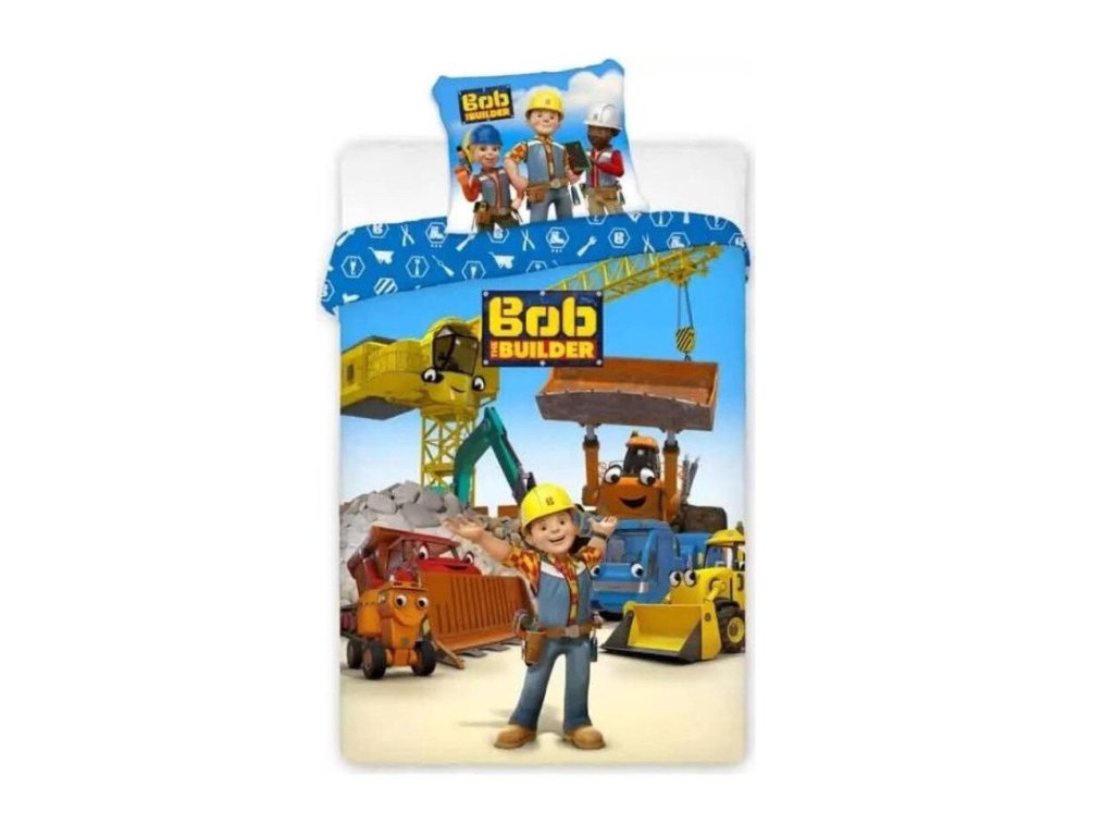 Bob staviteľ bavlnené obliečky