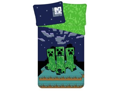 Minecraft bavlnené obliečky