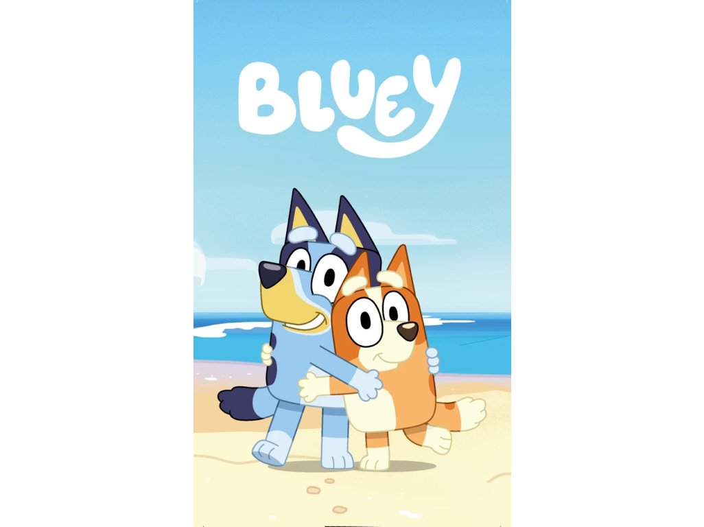 Bluey bavlnený uterák