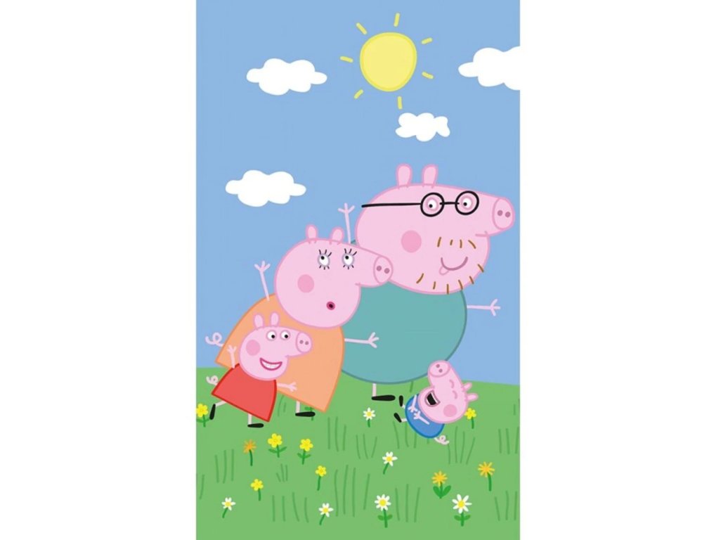 Peppa Pig bavlnený uterák