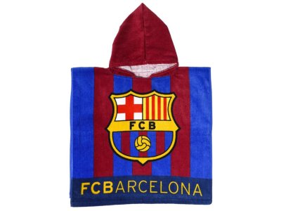 FC Barcelona bavlnené poncho