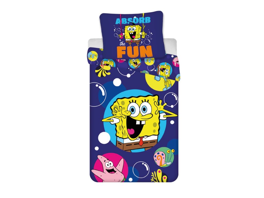Spongebob bavlnené obliečky