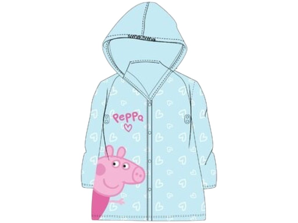 Peppa Pig dievčenský pršiplášť
