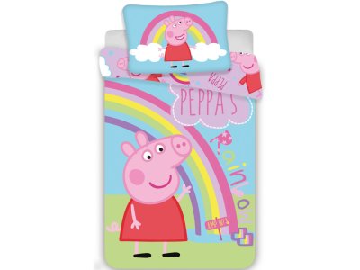 Peppa Pig bavlnené obliečky