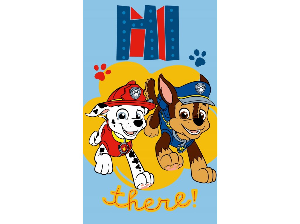 Paw Patrol bavlnený uterák