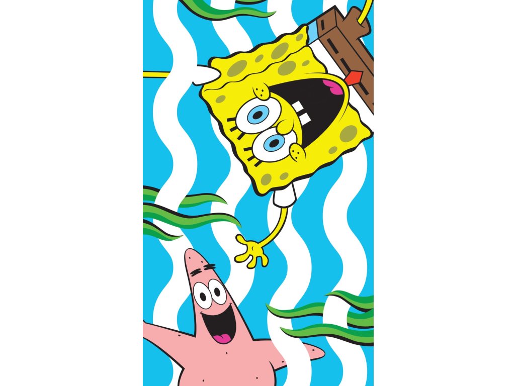 Spongebob bavlnený uterák