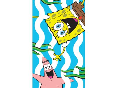 Spongebob bavlnený uterák