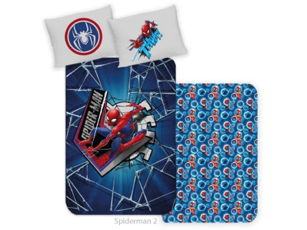 Spiderman bavlnené obliečky