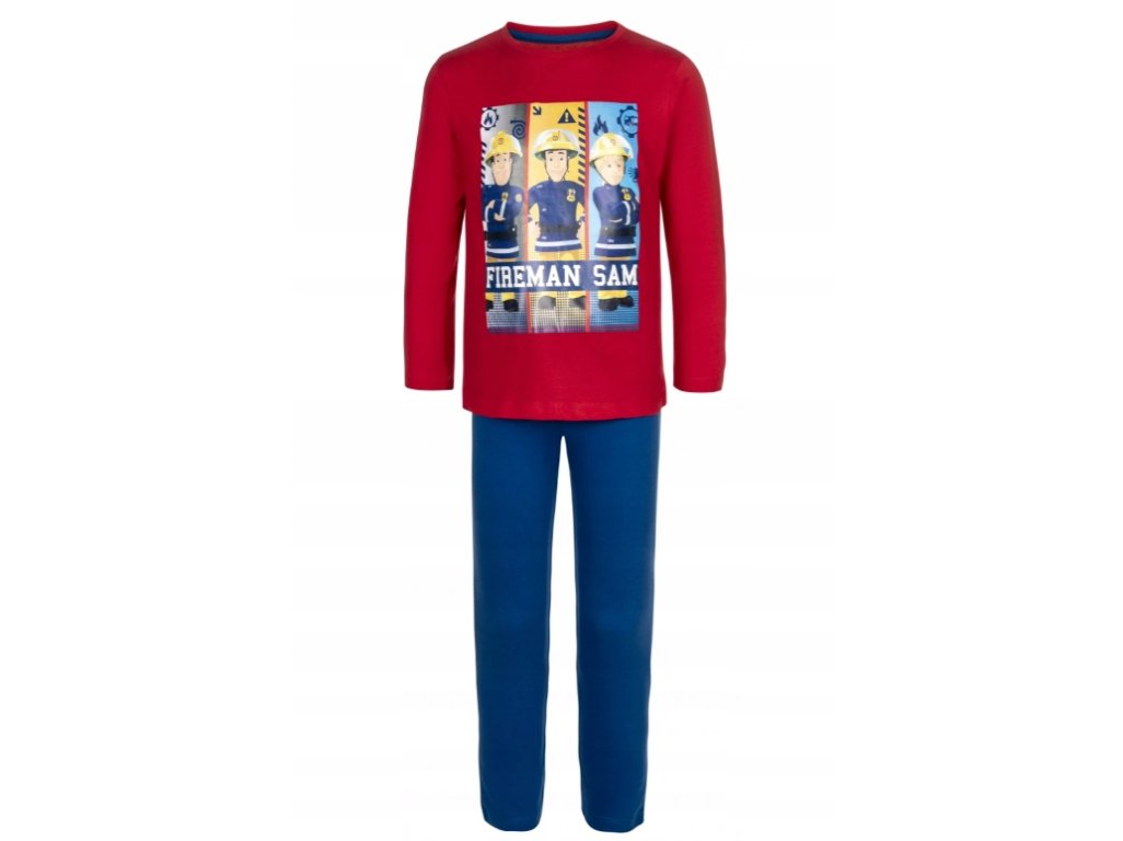 Požiarnik Sam bavlnené pyžamo