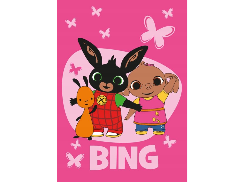 Bing fleecová deka