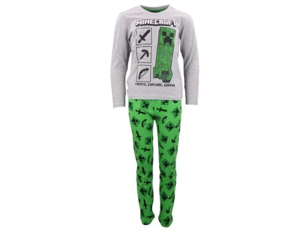 Minecraft chlapčenské pyžamo