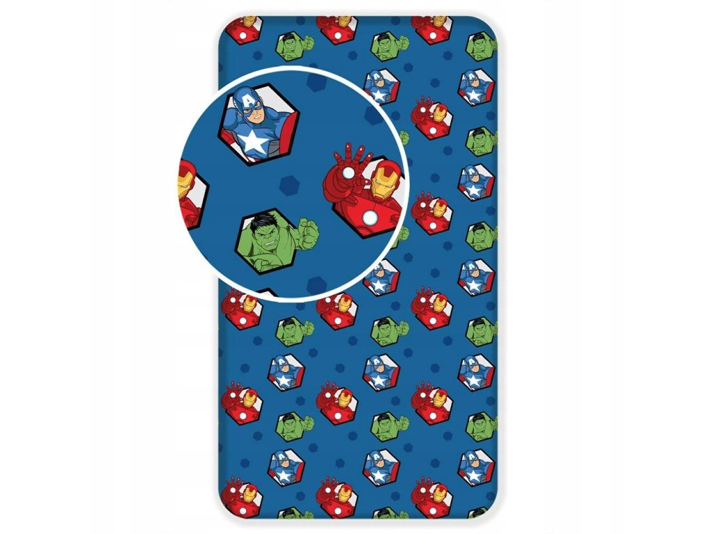 Avengers bavlnená napínacia plachta