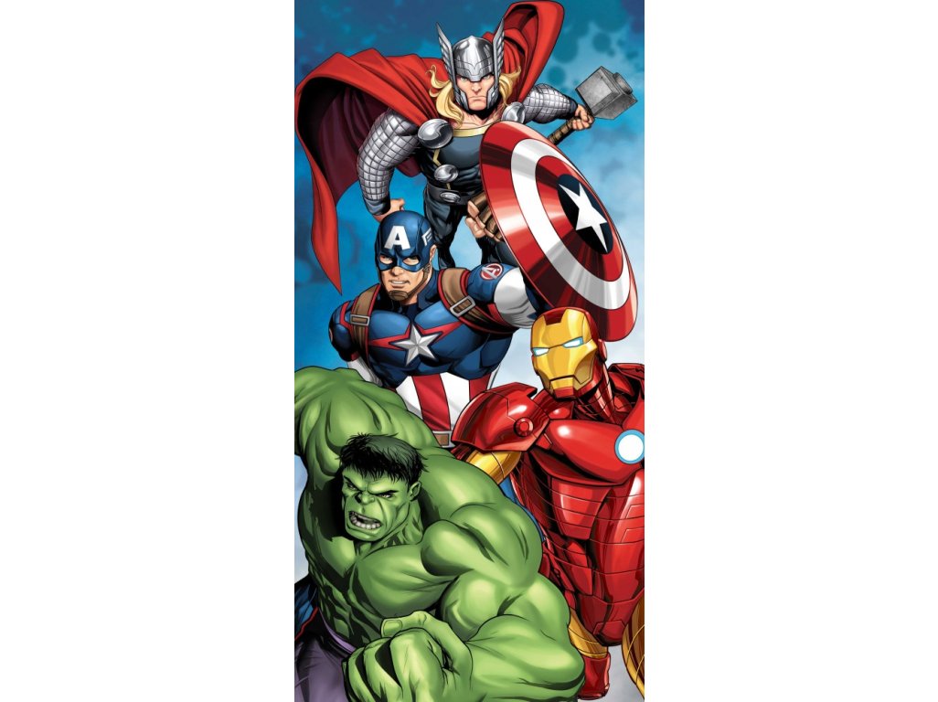 Avengers bavlnená osuška