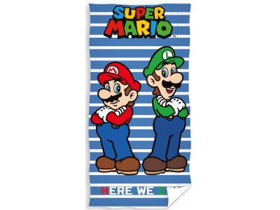 Super Mario bavlnená osuška