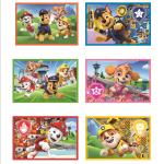 Paw Patrol rozprávkové kocky