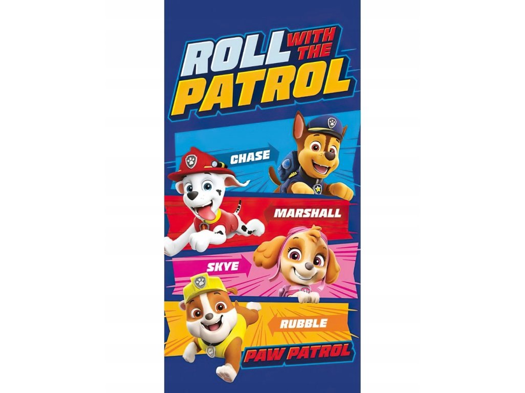 Paw Patrol bavlnená osuška
