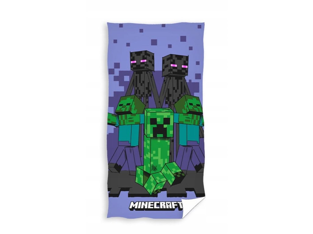 Minecraft bavlnená osuška