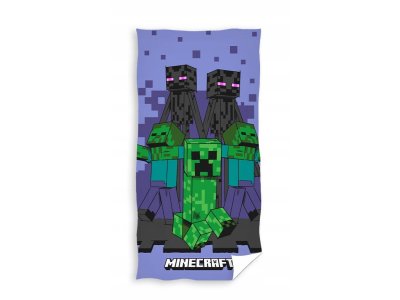 Minecraft bavlnená osuška